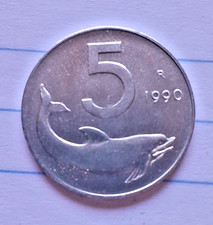 Moneta lire italia delfino - moneta,