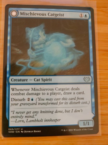 Mtg mischievous catgeist - mischievous,