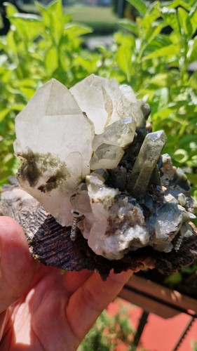 Quarzo prasio minerale 325 - quarzo, gr