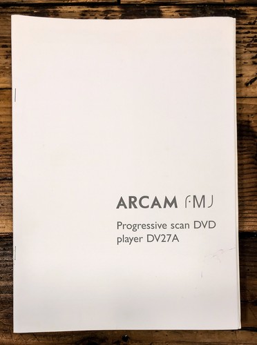 Lettore dvd arcam dv27a - lettore,