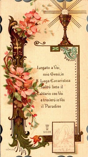 Santino legato voi mio - -, a