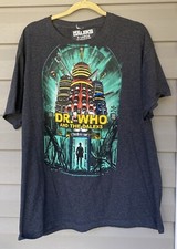 DR. WHO AND THE DELEKS T SHIRT GRIGIA XL