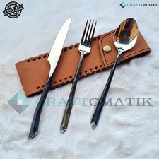 Bbq set posate campeggio - bbq,