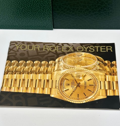 Libretto booklet your rolex - "your,