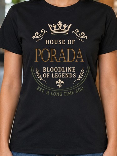 Shirt nera donna porada - nera,