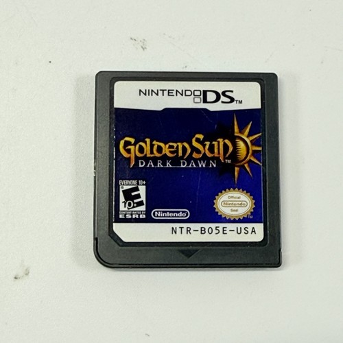Golden sun dark dawn nintendo - sun,