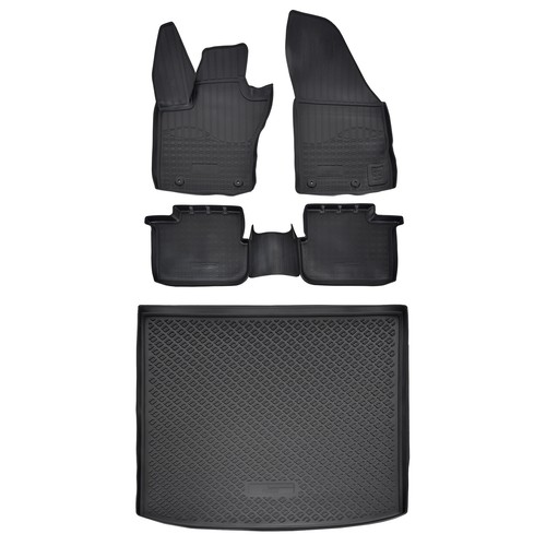 Tappetini gomma per fiat - 3d,