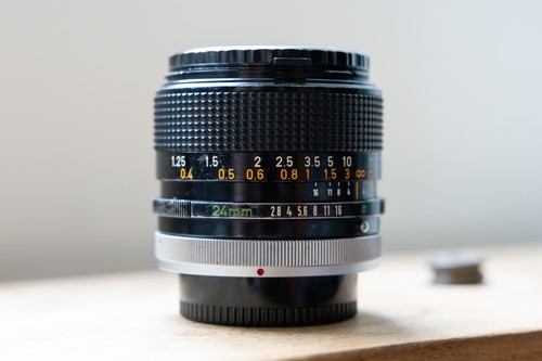 Canon 24mm s - fd, s.s.c