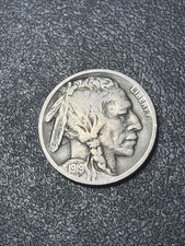 1919 D Bufalo Nichel VF