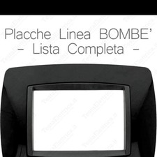 Placche compatibili Bticino Living International e LivingLight Bombè (+ colori)