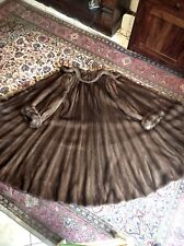 ampissima e lunga pelliccia di visone, ottime condizioni