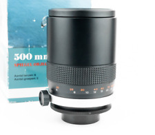 Panagor Reflex 500mm F8 obiettivo catadiottrico mirror lens tele Canon FD camera