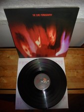 The Cure "Pornography" LP Fiction Records – 2383 639 ITA 1982 - INNER