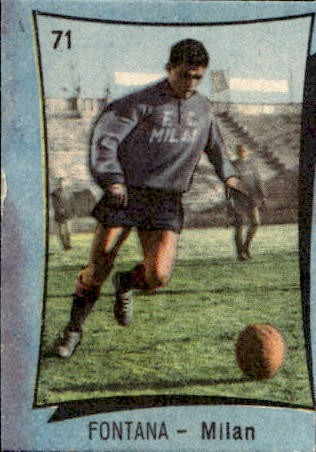 Figurina cartonata calciatori - figurina,