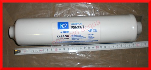 Filtro linea acqua carbone - acqua,