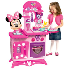 Minnie Mouse Cucina Cucina Giocattolo Bambini Playset Finta Gioco Disney Junior Rosa UK