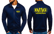 felpa zip brigate gialloblu