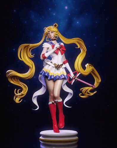 Sailor moon resin kit scala - resin,