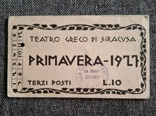 Fascismo Tessera Biglietto