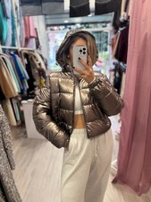 Giubbino Piumino Bronzo Corto
