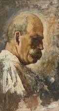 dipinto figura maschile scuola