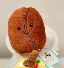 Jellycat CAFFÈ IN GRANI AMUSEABLE - Cibo da collezione - Nuovo con etichette e protezione - Spedizione veloce