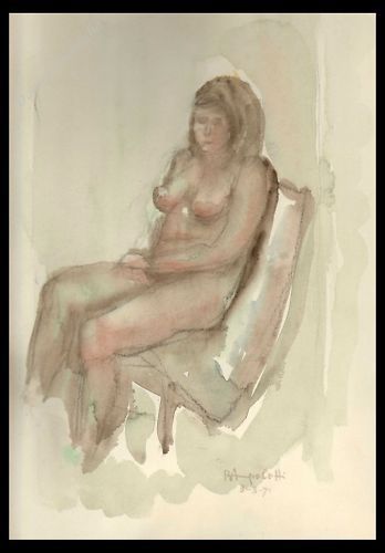 Angioletti beatrice acquerello - angioletti,