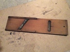 Vecchio Strumento Da Cucina Mandolina Grattugia COUPE LEGUME In Legno