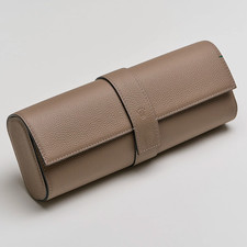 Rolex Grey Taupe Leather Quad