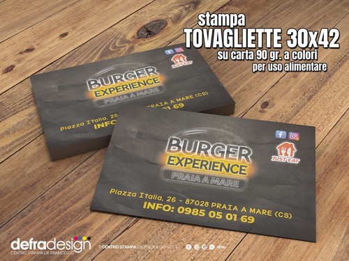 000 tovagliette stampa - 1.000,