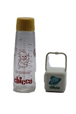 biberon vintage vetro chicco anni 70-80 modernariato pirex porta ciuccio