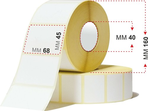 Rotoli 3000 etichette - da,