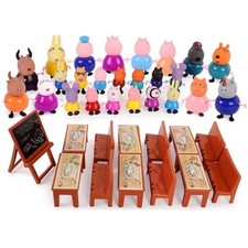 25PCS/Set Peppa Pig Family