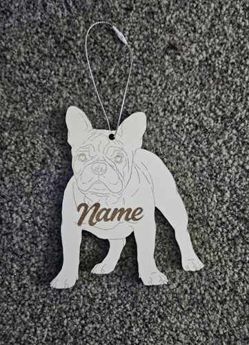 Decorazione cane laserata - cane,