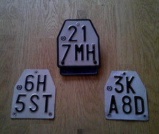 TARGHINO TARGA  CICLOMOTORE