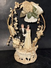 Statuina sposi sposi in gesso