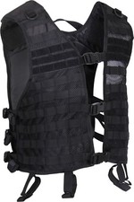 Gilet utilitario nero leggero