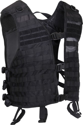Gilet utilitario nero leggero