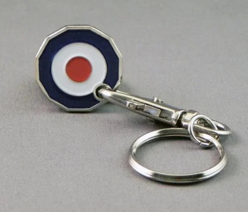 Mod raf roundel trolley token - raf,