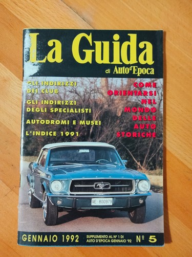 Guida auto epoca n - d'epoca, n.