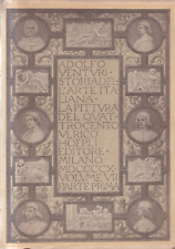 N4 - STORIA DELL'ARTE ITALIANA Vol. VII Parte 1 - Quattrocento - ed. Hoepli 1911