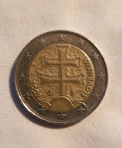 Moneta euro slovensko - 2,