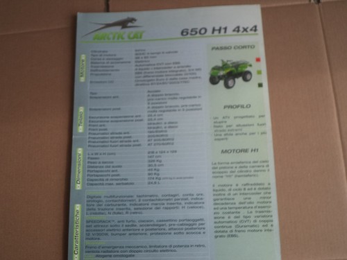 Volantino scheda tecnica quad - volantino,