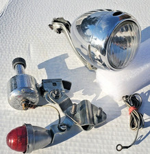 Union Generatore Proiettile Luce Bicicletta Vintage Anni 30 40 Schwinn Elgin Colson