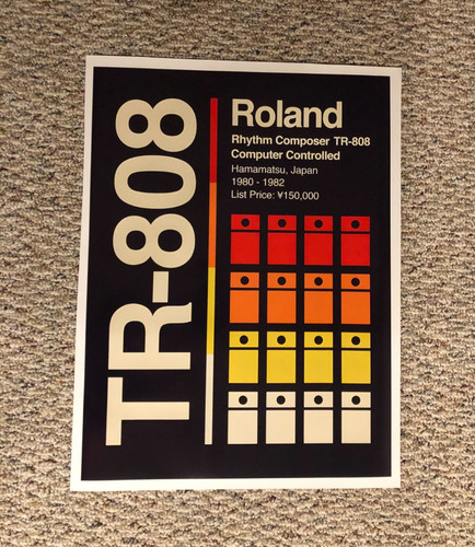 Roland tr 808 drum - 24, x