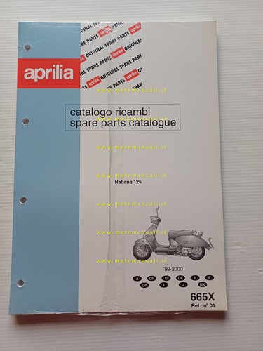 Aprilia habana 125 1999 2000 - aprilia, 1999-2000