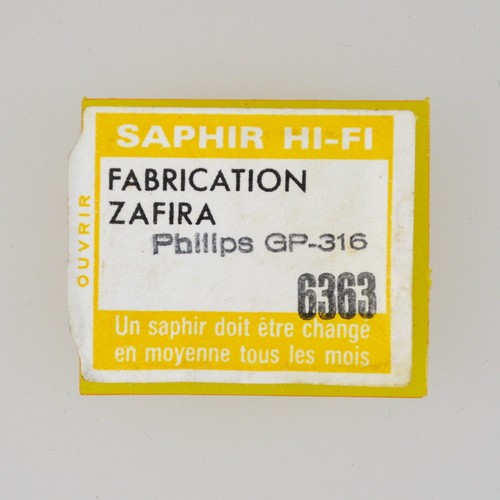 Saphir puntina giradischi - 1,