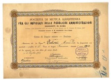 CORSO LINGUE STRANIERE 15.07.1902 S.M. UMBERTO I ATTESTATO DIPLOMA