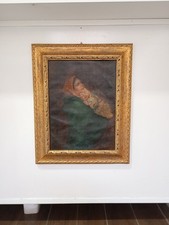 Antico quadro -Olio su tela -