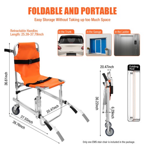 Sedia per scale pieghevole